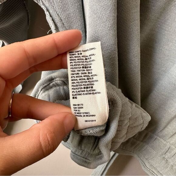 Free People Movement Trekking Out Zip Up Boho Athletic Hooded Sweatshirt Size S - Picture 10 of 11